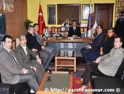 T�RKAV Anamur �ubesi Ba�kan T�RE'yi Ziyaret Etti