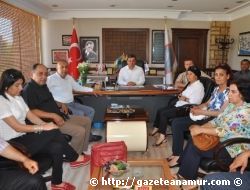 Anamur MHP'den Bakan Tre'ye Hayrl Olsun Ziyareti
