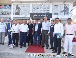 Bakan Kocamaz Anamur'dayd