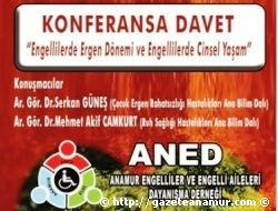 ANED'DEN KONFERANSA DAVET