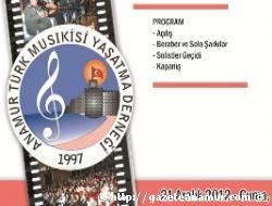 Anamur T�rk Mus�kisi Ya�atma Derne�i'nden K�� Konseri