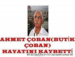 AHMET OBAN (BUTUK OBAN)'IN VEFATI ZNT YARATTI