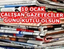 ALIAN GAZETECLER GN KUTLU OLSUN