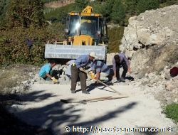 ERDEML BELEDYES FAKILI MAHALLESNDE YOL SORUNUNU ZD