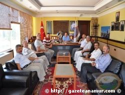 MHP �l�e Y�netiminden Anamur Belediyesine Ziyaret