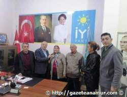 MİLLETVEKİLİ ÇELİK'TEN ANAMUR İYİ PARTİ'YE ZİYARET