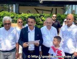 İYİ PARTİ ANDIMIZIN OKUTULMASI İÇİN PROTESTO EYLEMİ GERÇEKLEŞTİRDİ