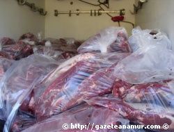 ANAMUR'DA KAAK ET YAKALANDI