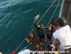 ��adam� Alt�nba� Anamur'dan K�br�s'a Y�zerek Ge�ecek