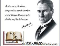 MYD 10 KASIMDA ATATRK' KONFERANSLA ANIYOR