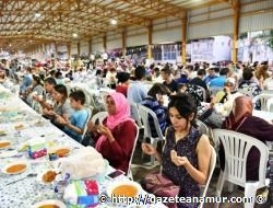 Şehit Atanur Bal Pazar Yerinde İftar Yemeği