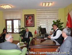 KARACAOLAN R AKAMLARI'NA KATILAN ARLER-SANATILAR BAKAN CAN'I ZYARET ETT