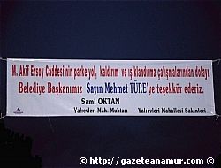 YALIEVLER MAHALLESNDEN BAKAN TRE'YE TEEKKR