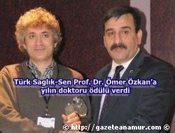 Prof. Dr. �mer �zkan'a Y�l�n Doktoru �d�l� Verildi