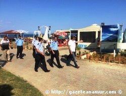 Anamur Zab�tas�ndan Sahil Denetimi
